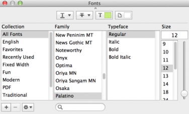 Come ingrandire i caratteri in OS X