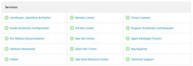 Di nuovo operativo il sito per gli sviluppatori Apple