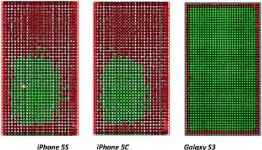 Touchscreen poco accurato di iPhone 5S/5C