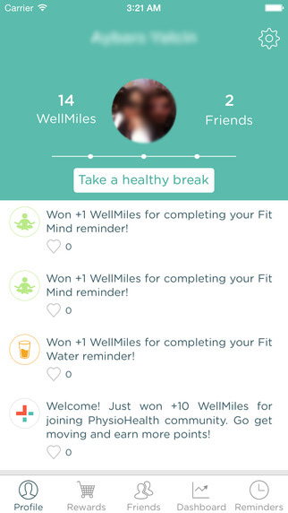 Physio Health app