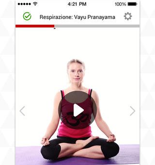 Yoga.com app per iPhone
