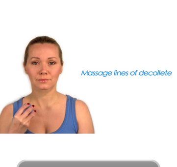 Ginnastica facciale per donne applicazione iPhone