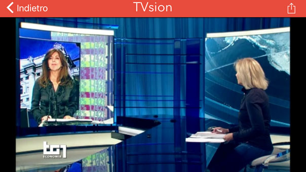 Recensione app Tvsion iPhone