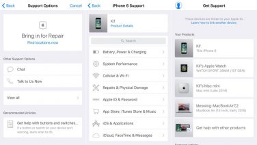 Apple lancia l’app Apple Support
