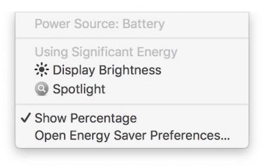 Apple avvisa quando il display utilizza troppa energia