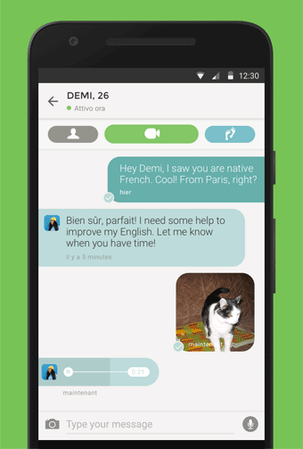 tandem app iphone impara le lingue