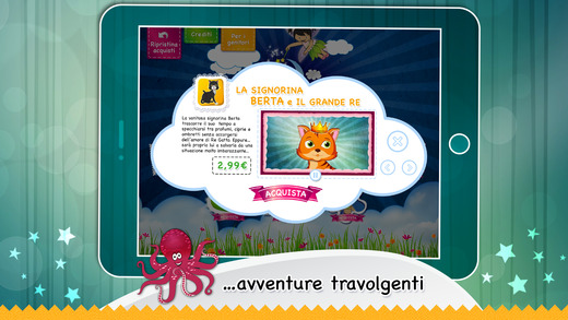 C'era una volta la buonanotte app iPhone iPad