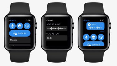 Mandare messaggi vocali con Apple Watch